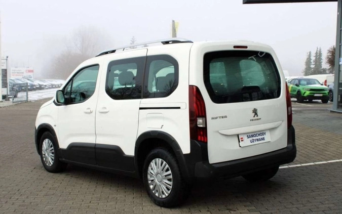 Peugeot Rifter cena 74900 przebieg: 105079, rok produkcji 2018 z Raszków małe 352